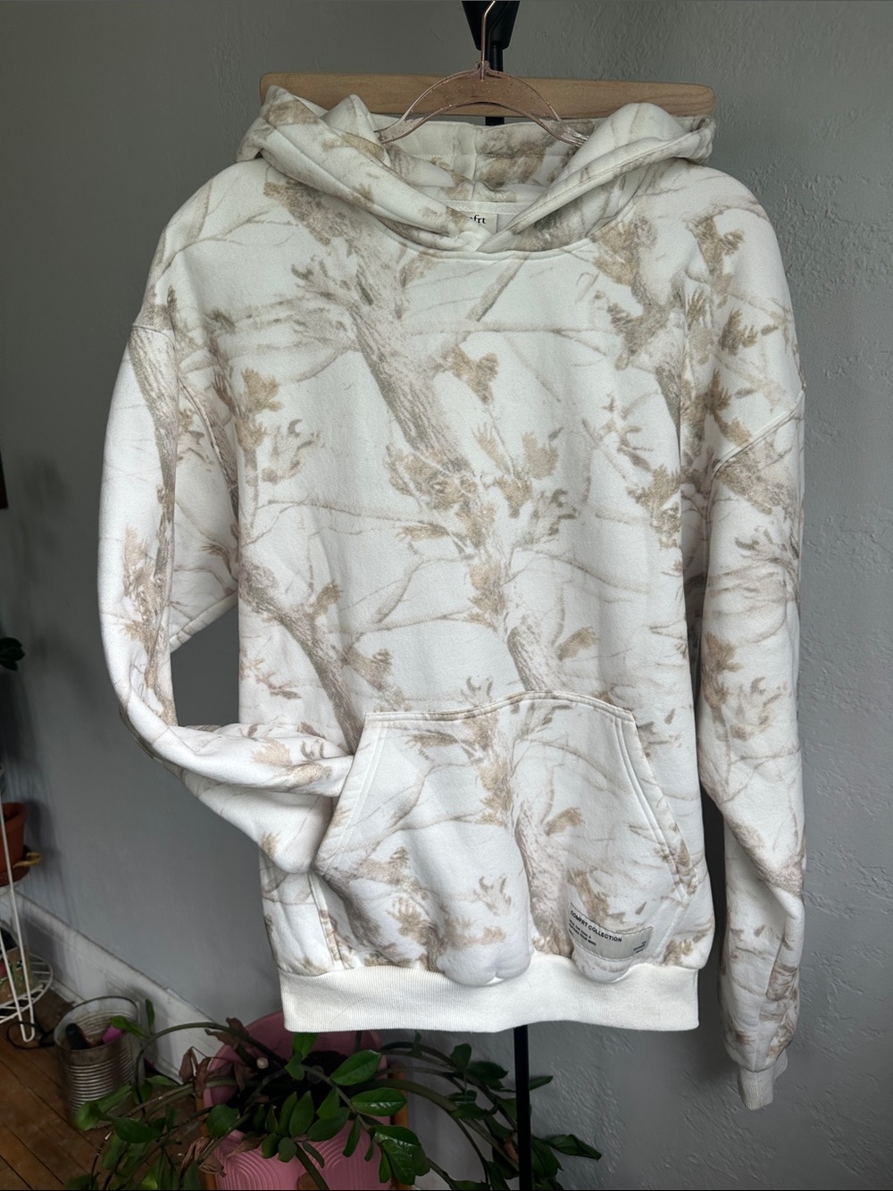 Comfrt White Camo Hoodie